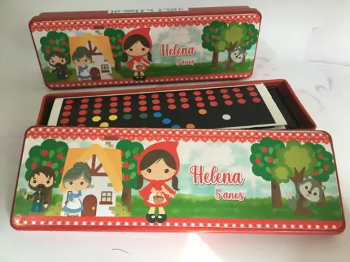 Domino Personalizado Chapeuzinho Vermelho