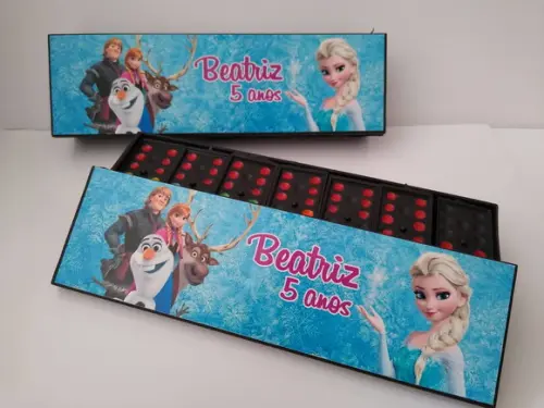 Domino Personalizado Frozen