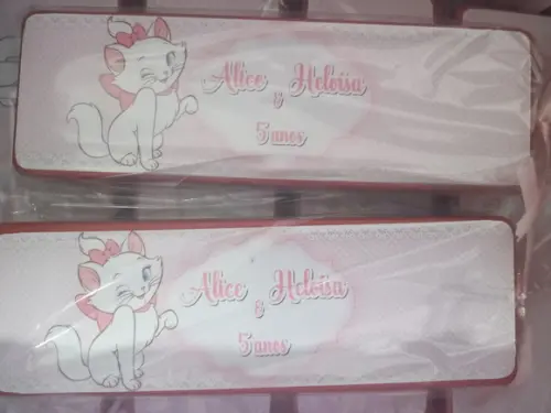 Domino Personalizado Gatinha Marie