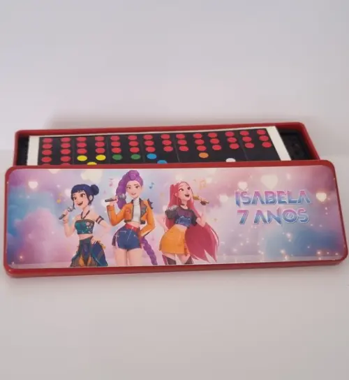 Domino Personalizado Guerreiras do Kpop