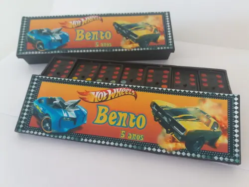 Domino Personalizado Hotwheels
