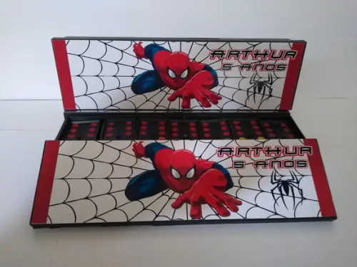 Domino Personalizado Homem Aranha