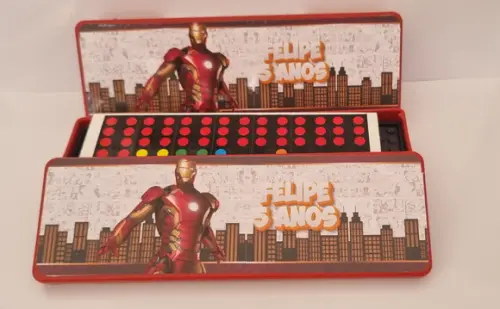 Domino Personalizado Homem de Ferro