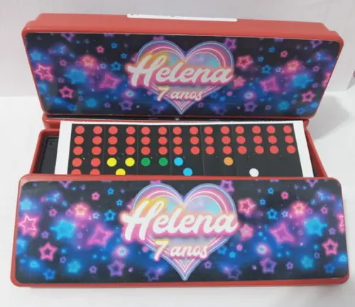 Domino Personalizado Neon