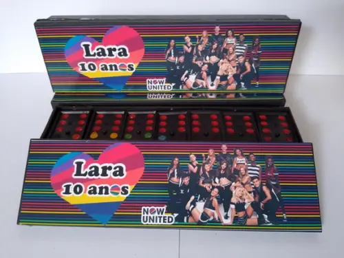 Domino Personalizado Now United
