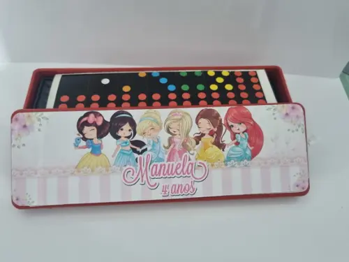 Domino Personalizado Princesas Cute