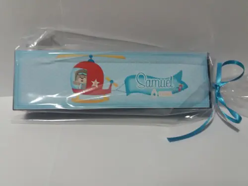 Domino Personalizado Ursinho Aviador