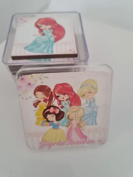 Jogo da Memória Princesas Cute