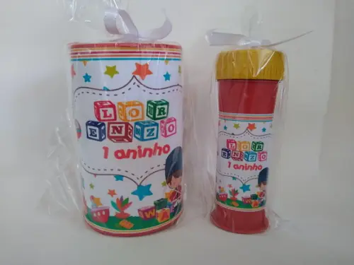 Kit Cofrinho e Bolinha de Sabão Brinquedos