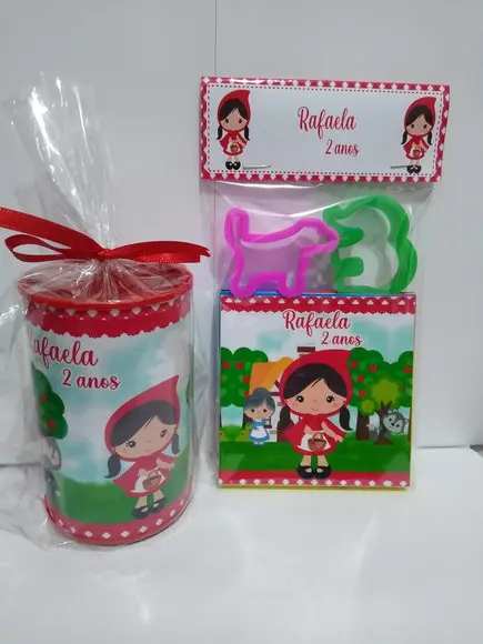 Kit Cofrinho e Massinha Chapeuzinho Vermelho