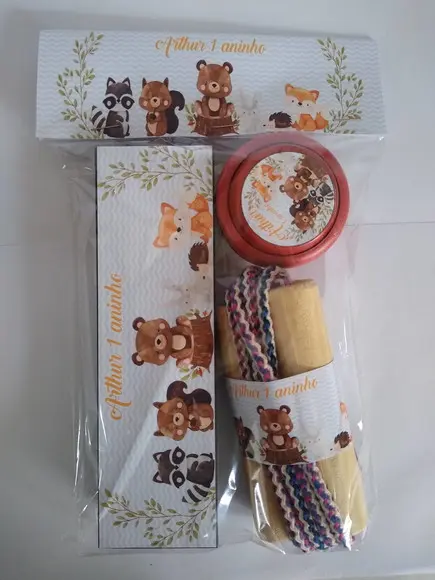 Kit Corda Domino e Ioio Bosque Encantado