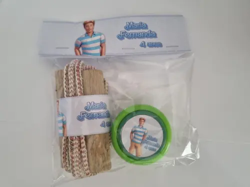 Kit Corda e Ioio Personalizados Barbie e Ken