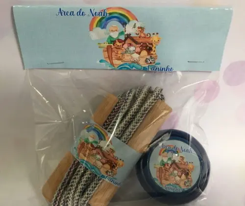 Kit Corda e Ioio Personalizados Arca de Nóe