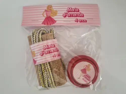 Kit Corda e Ioio Personalizados Barbie e Ken
