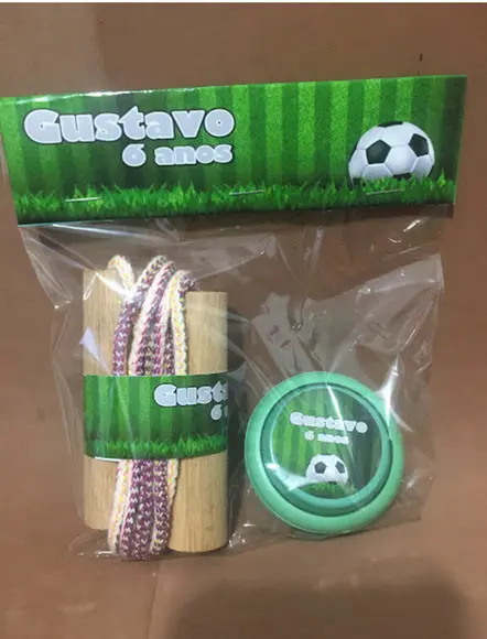 Kit Corda e Ioio Personalizados Futebol