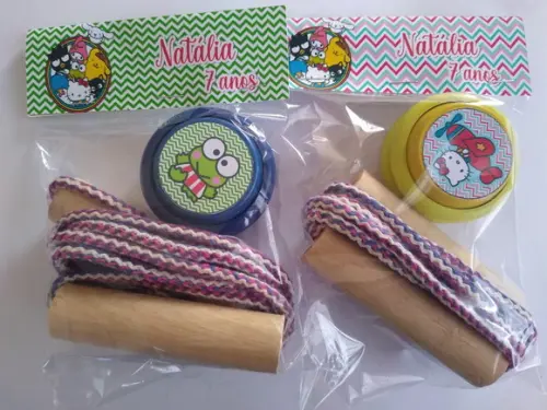 Kit Corda e Ioio Personalizados Hello Kitty