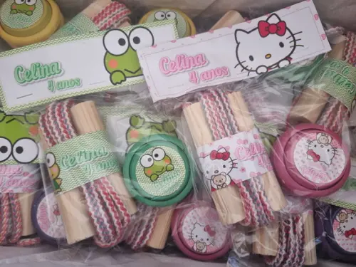 Kit Corda e Ioio Personalizados Hello Kitty
