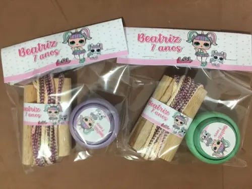 Kit Corda e Ioio Personalizados Lol Unicornio