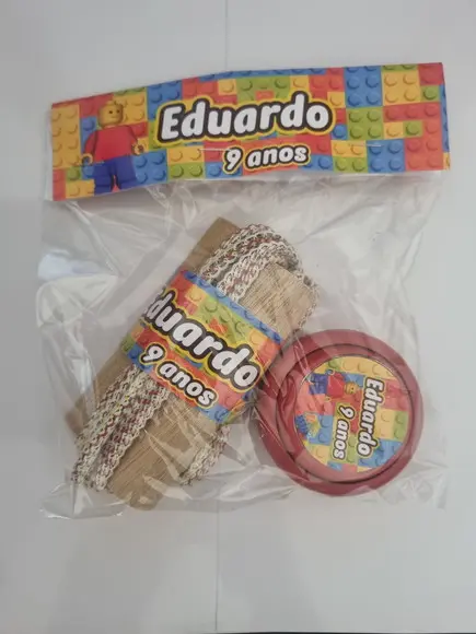 Kit Corda e Ioio Personalizados Lego