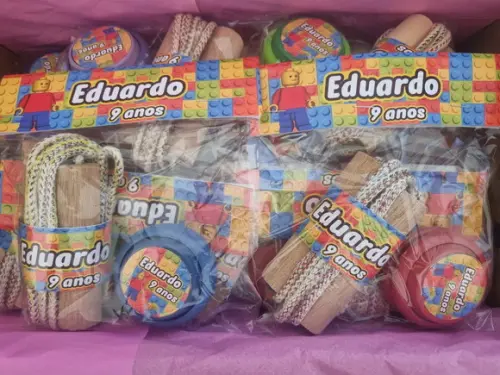 Kit Corda e Ioio Personalizados Lego