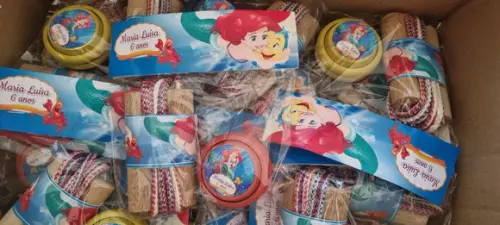 Kit Corda e Ioio Personalizados Pequena Sereia