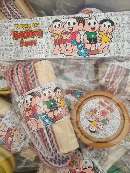 Kit Corda e Ioio Personalizados Turma da Monica