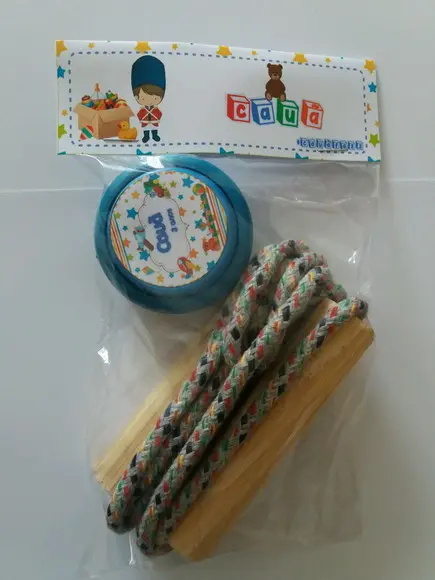 Kit Corda e Ioio Personalizados Brinquedos Antigos