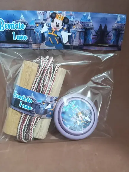 Kit Corda e Ioio Personalizados Mickey Realeza