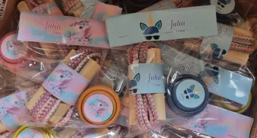 Kit Corda e Ioio Personalizados Unicornio