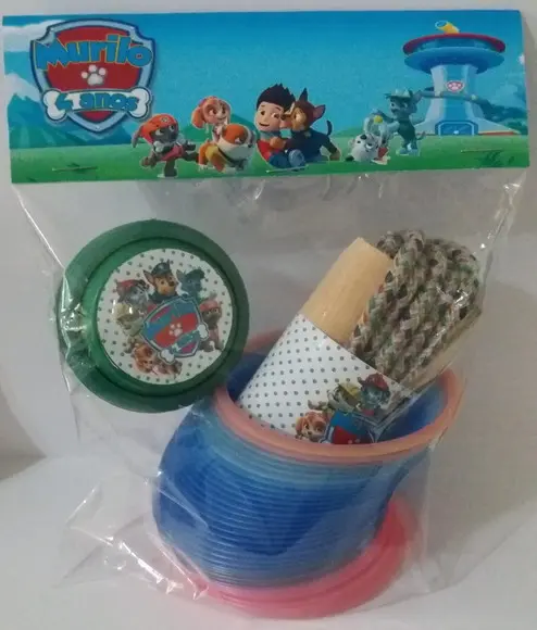Kit Corda Ioio e Mola Patrulha Canina