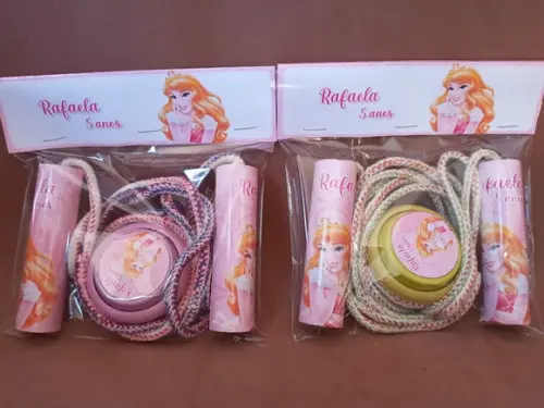 Kit Corda Personalizada e Ioio Bela Adormecida