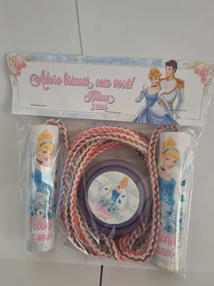 Kit Corda Personalizada e Ioio Cinderela