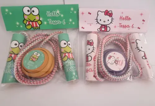 Kit Corda Personalizada e Ioio e Hello Kitty