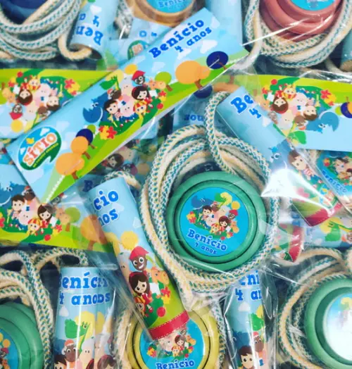 Kit Corda Personalizada e Ioio Sitio do Pica Pau