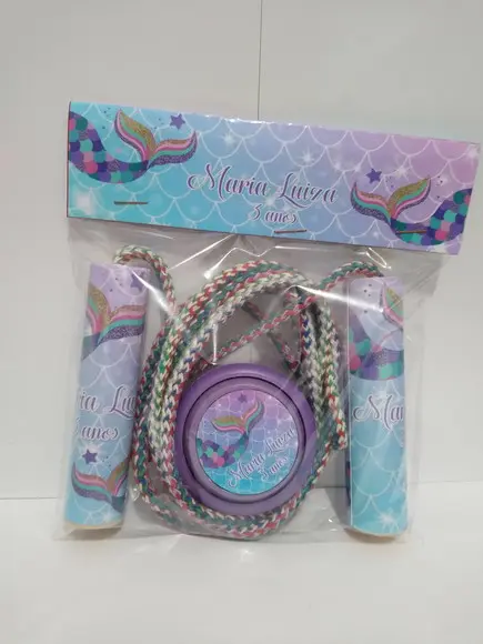 Kit Corda Personalizada e Ioio Sereia