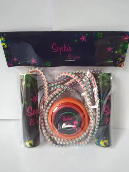 Kit Corda Personalizada e Ioio Neon