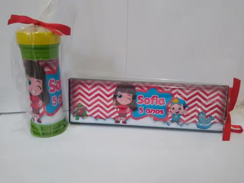 Kit Domino e Bolinha de Sabão Gi Lucas Neto