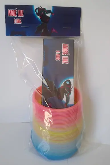 Kit Domino e Mola Personalizado Miles Morales