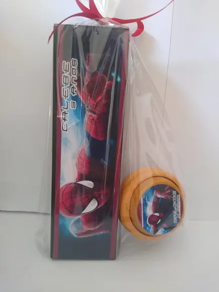 Kit Domino e Ioio Homem Aranha