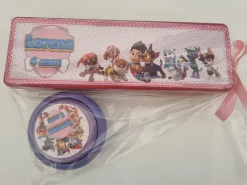 Kit Domino e Ioio Patrulha Canina