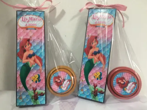 Kit Domino e Ioio Pequena Sereia