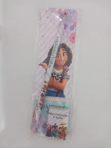 Kit Lapis e Borracha Personalizado Encanto