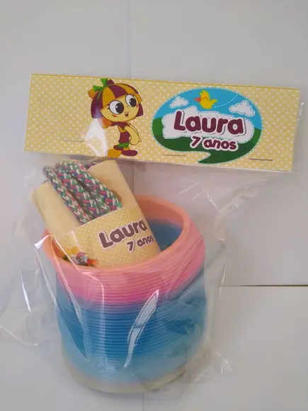 Kit Mola e Corda de Pular Sítio do Pica Pau Amarelo