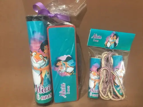 Kit Pega Vareta Dominó e Corda Personalizada Jasmine