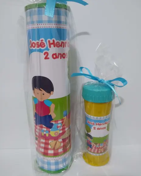 Kit Pega Vareta e Bolinha de Sabão Picnic