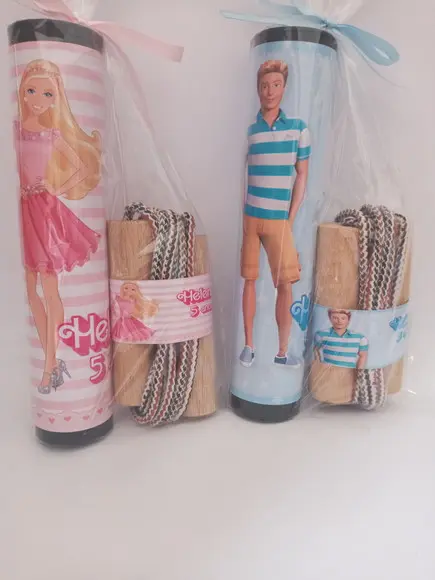 Kit Pega Vareta e Corda de Pular Barbie