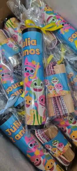 Kit Pega Vareta e Corda de Pular Baby Shark