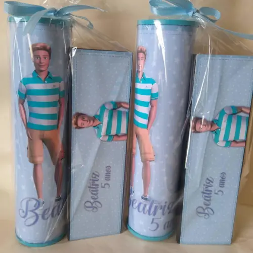 Kit Pega Vareta e Domino Barbie