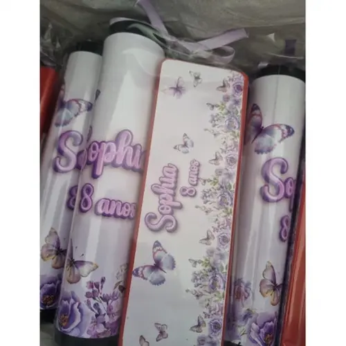 Kit Pega Vareta e Domino Borboletas Lilás