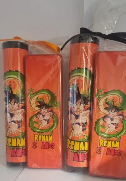 Kit Pega Vareta e Domino Dragon Ball
